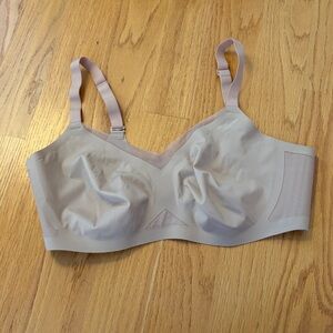 HoneyLove Crossover Wireless Bra Size 1X Tan/beige 40C/D